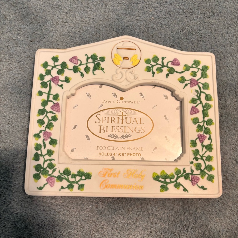 Spiritual Blessings Porcelain Frame